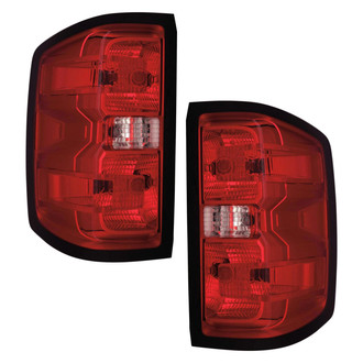 Replace® - Driver and Passenger Side Replacement Tail Lights (CAPA Certified)