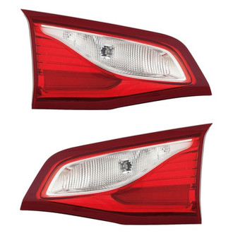 Replace® - Driver and Passenger Side Inner Replacement Tail Lights (CAPA Certified)