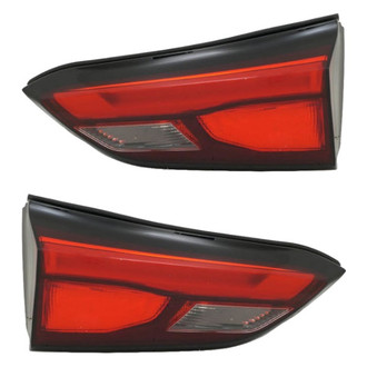 Replace® - Driver and Passenger Side Inner Replacement Tail Lights (CAPA Certified)