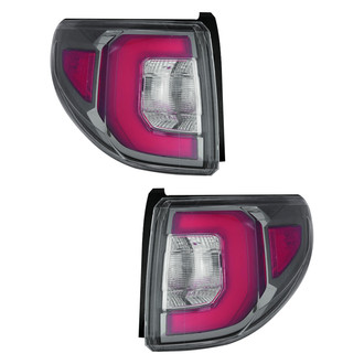 Replace® - Driver and Passenger Side Outer Replacement Tail Lights (CAPA Certified)
