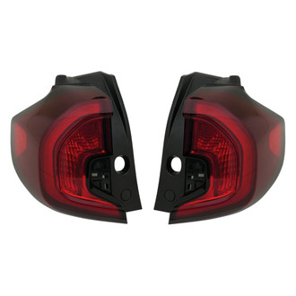 Replace® - Driver and Passenger Side Outer Replacement Tail Lights (CAPA Certified)
