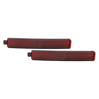 Replace® - Rear Driver and Passenger Side Bumper Reflector Set (CAPA Certified)