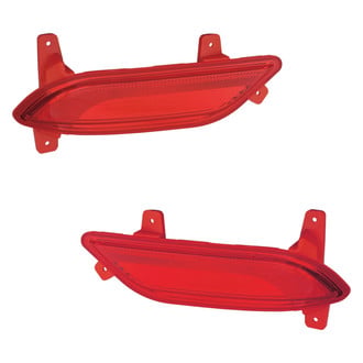 Replace® - Rear Driver and Passenger Side Bumper Reflector Set (CAPA Certified)