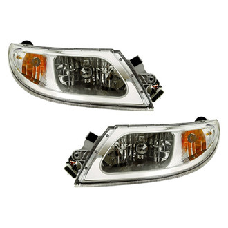 Replace® - Driver and Passenger Side Replacement Headlight Set (Standard Line)