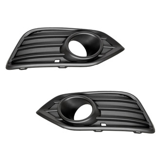 Replace® - Front Driver and Passenger Side Fog Light Bezel Set (Standard Line)