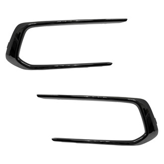 Replace® - Front Driver and Passenger Side Fog Light Trim Set (Standard Line)