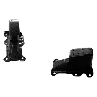 Replace® - Front Driver and Passenger Side Bumper Mounting Bracket Set (CAPA Certified)
