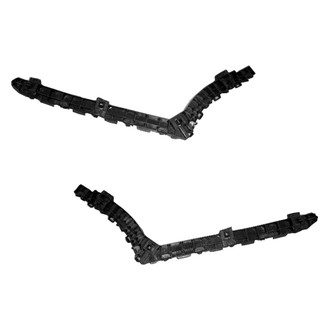 Replace® - Rear Driver and Passenger Side Bumper Cover Support Rail Set (Standard Line)