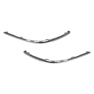 Replace® - Rear Driver and Passenger Side Bumper Cover Molding Set (Standard Line)