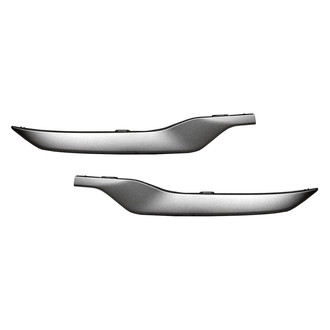 Replace® - Rear Lower Driver and Passenger Side Bumper Cover Molding Set (Standard Line)