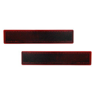 Replace® - Rear Driver and Passenger Side Bumper Reflector Set (CAPA Certified)