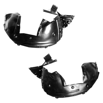 Replace® - Front Driver and Passenger Side Fender Liner Set (CAPA Certified)