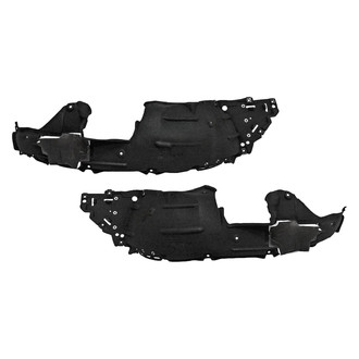 Replace® - Front Driver and Passenger Side Fender Liner Set (CAPA Certified)