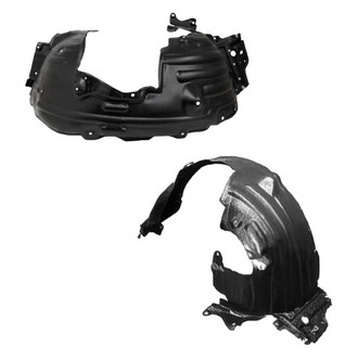 Replace® - Front Driver and Passenger Side Fender Liner Set (Standard Line)