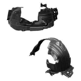 Replace® - Front Driver and Passenger Side Fender Liner Set (Standard Line)