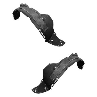 Replace® - Front Driver and Passenger Side Fender Liner Set (Standard Line)