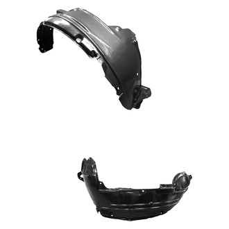 Replace® - Front Driver and Passenger Side Fender Liner Set (CAPA Certified)