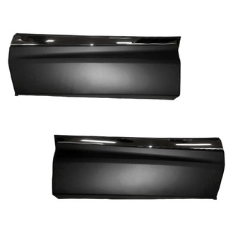 Replace® - Rear Lower Driver and Passenger Side Door Molding Set (Standard Line)