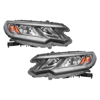 Replace® - Remanufactured OE Driver and Passenger Side Replacement Headlight Set