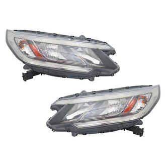 Replace® - Driver and Passenger Side Replacement Headlight Set (CAPA Certified)