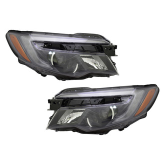 Replace® - Driver and Passenger Side Replacement Headlight Set (CAPA Certified)