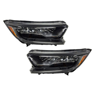 Replace® - Driver and Passenger Side Replacement Headlight Set (Standard Line)