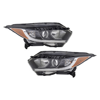 Replace® - Driver and Passenger Side Replacement Headlight Set (CAPA Certified)