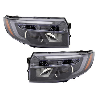 Replace® - Driver and Passenger Side Replacement Headlight Set (Standard Line)