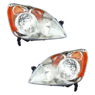 Replace® - Driver and Passenger Side Replacement Headlight Set Lens and Housing (Value Line)