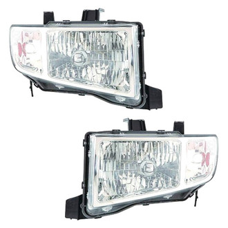 Replace® - Driver and Passenger Side Replacement Headlight Set (CAPA Certified)