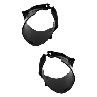 Replace® - Front Driver and Passenger Side Fog Light Bracket Set (Standard Line)