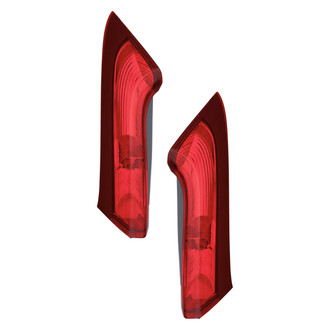 Replace® - Driver and Passenger Side Upper Replacement Tail Lights (CAPA Certified)
