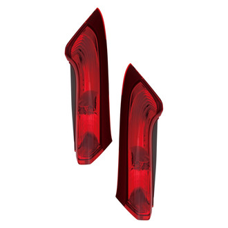 Replace® - Driver and Passenger Side Upper Replacement Tail Lights (CAPA Certified)
