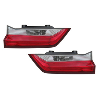 Replace® - Driver and Passenger Side Inner Replacement Tail Lights (CAPA Certified)
