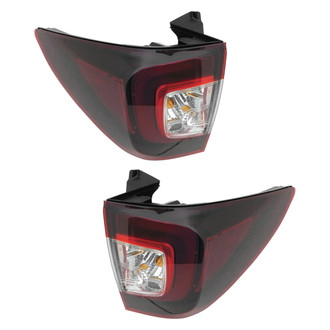 Replace® - Driver and Passenger Side Outer Replacement Tail Lights (CAPA Certified)