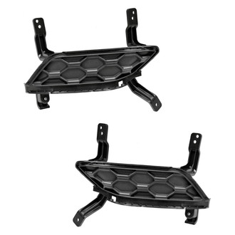 Replace® - Front Driver and Passenger Side Fog Light Cover Set (Standard Line)
