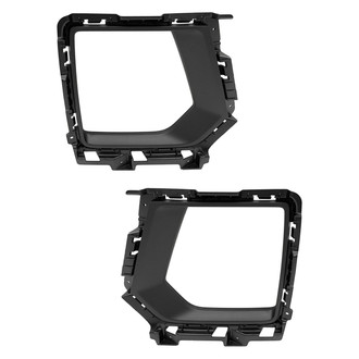 Replace® - Front Driver and Passenger Side Headlight Bezel Set (Standard Line)