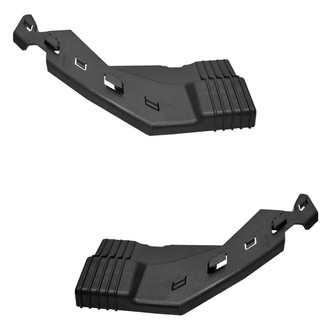 Replace® - Front Upper Driver and Passenger Side Bumper Cover Bracket Set (CAPA Certified)