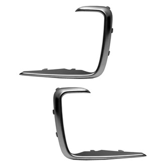 Replace® - Front Outer Driver and Passenger Side Fog Light Trim Set (Standard Line)