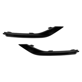 Replace® - Rear Driver and Passenger Side Bumper Cover Molding Set (Standard Line)