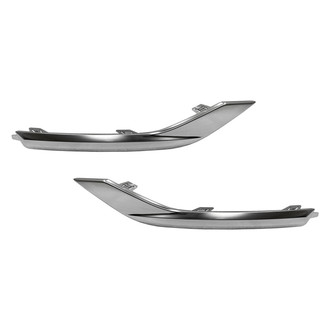 Replace® - Rear Driver and Passenger Side Bumper Cover Molding Set (Standard Line)