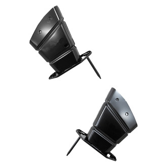 Replace® - Rear Driver and Passenger Side Bumper Bracket Set (CAPA Certified)