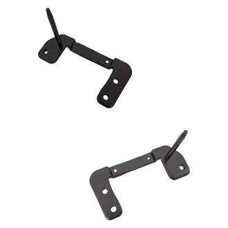 Replace® - Rear Driver and Passenger Side Bumper Bracket Set (CAPA Certified)