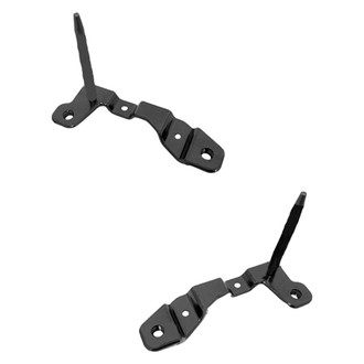 Replace® - Rear Driver and Passenger Side Bumper Mounting Bracket Set (CAPA Certified)