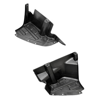 Replace® - Rear Driver and Passenger Side Bumper To Body Filler Panel Set (Standard Line)