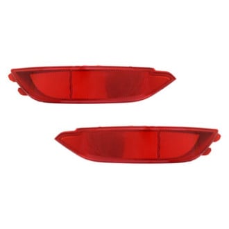 Replace® - Rear Driver and Passenger Side Bumper Reflector Set (CAPA Certified)