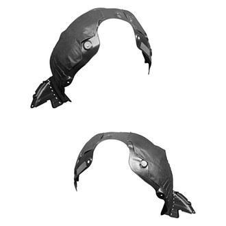 Replace® - Front Driver and Passenger Side Fender Liner Set (Standard Line)