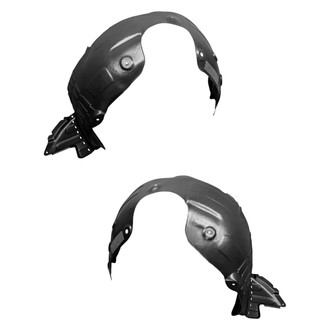 Replace® - Front Driver and Passenger Side Fender Liner Set (Standard Line)
