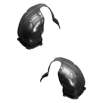 Replace® - Front Driver and Passenger Side Fender Liner Set (CAPA Certified)