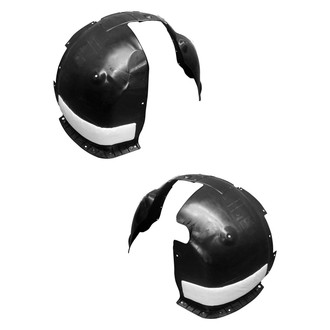 Replace® - Front Driver and Passenger Side Fender Liner Set (Standard Line)